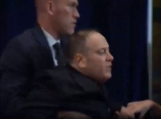 Benjy Bronk, Roger Goodell NFL Press Conference Benjy Bronk, Roger Goodell NFL Press Conference